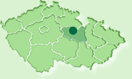 Mapa umístění školy v ČR